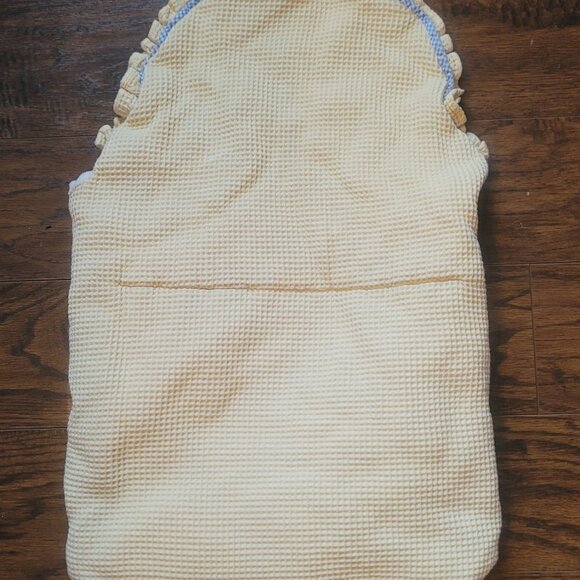 #367 Vintage Baby Infant Stroller Blanket Bumble Bee Bee Comfort - Picture 4 of 5